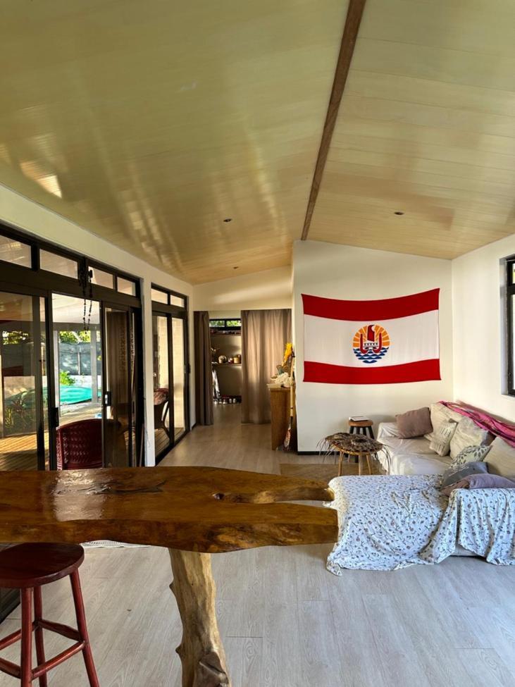 Villa Miri Miri - Bord De Mer Prive Tevaitoa ภายนอก รูปภาพ